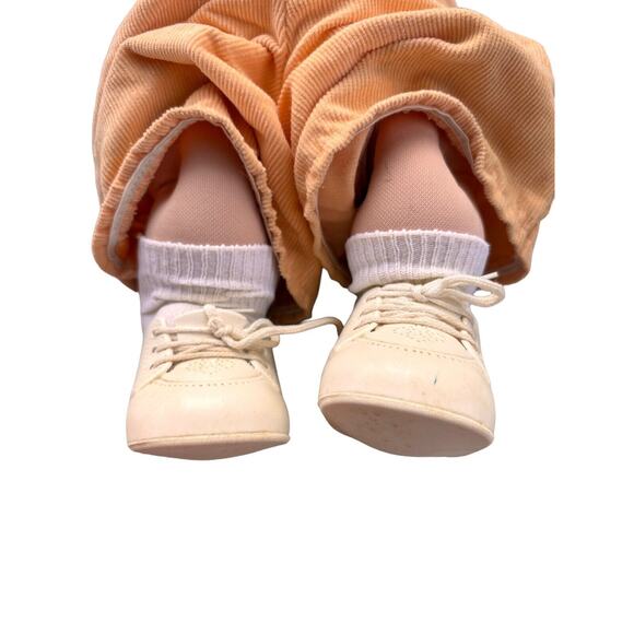 Cabbage Patch Kids Doll 1978 1982 Blonde Hair Green Eyes Dimples Pacifier #3 - Picture 10 of 12